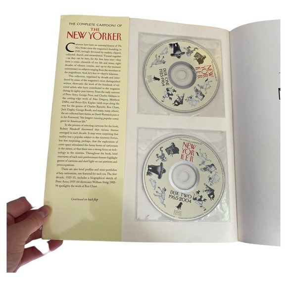 The Complete Cartoons of the New Yorker Paperback 1925-2004 with CD's - Picture 2 of 6